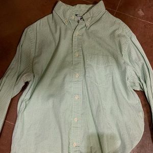 Green Gap Button Up